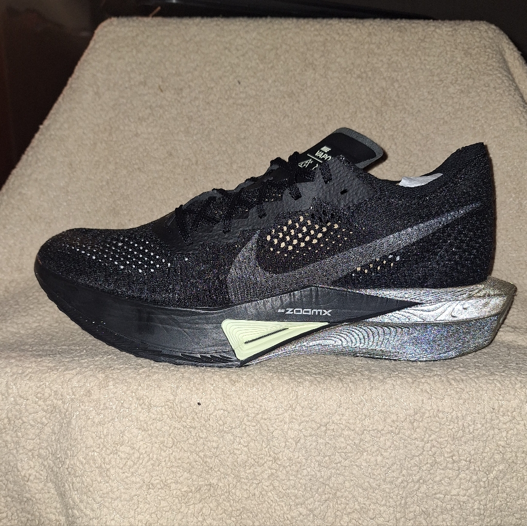 Nike Zoomx Vaporfly Next% 3 ~ Black Olive Metallic Ash Hv6351-001 Men's: 14 Nwob